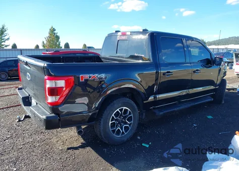 2021 Ford F-150 Lariat from USA, damaged, VIN 1FTFW1E54MFC97179
